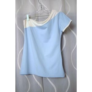 NEW Vintage Off-Shoulder Performance T-shirt | Size S